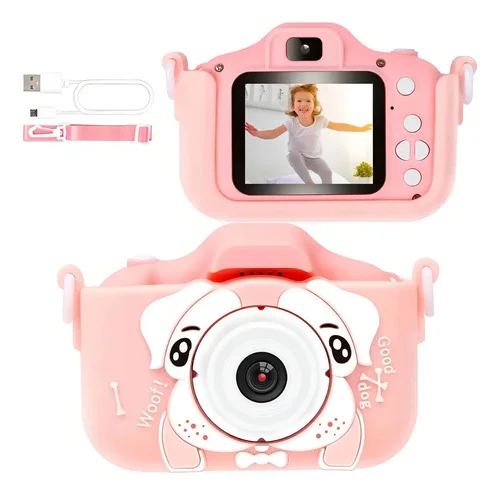 Máquina Fotográfica Infantil Digital Vídeos Hd Fotos Jogos