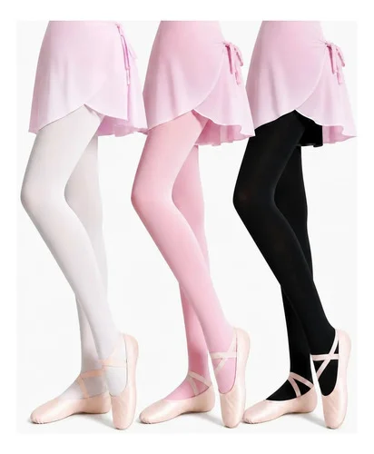 Meias Calça Ballet Jazz Infantil Fio 40 Tradicional Menina