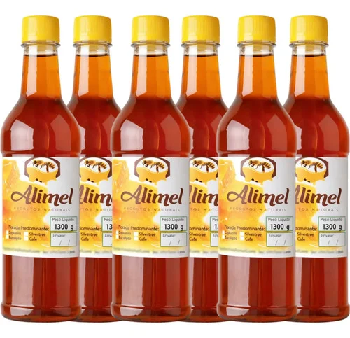 Mel Puro De Abelhas - 6 Litros De 1,300 Kg - Promoção