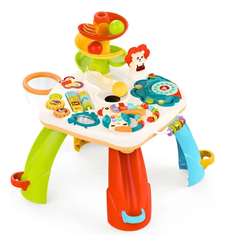 Mesa Atividades Infantil Didática Musical Eduka - Maxi Baby
