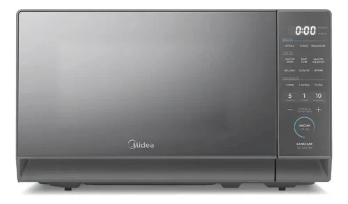 Micro-ondas 20l Prata Porta Espelhada Mastercook Midea