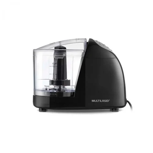 Mini Processador De Alimentos 100w Lâminas Inox Multilaser Cor Preta