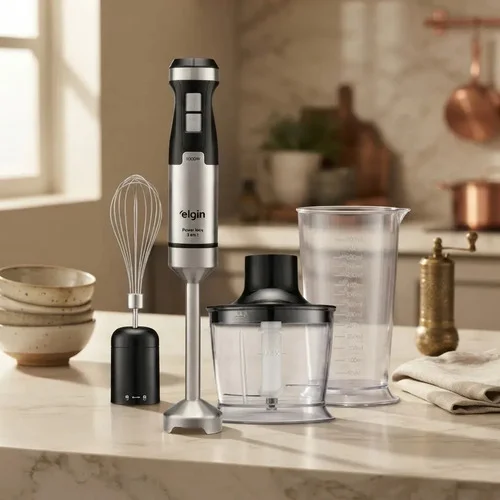Mixer Power Inox 3 Em 1 Elgin 1.000w 220