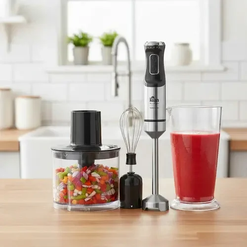 Mixer Turbo Kian 3 em 1 de 1000W com 5 Velocidades