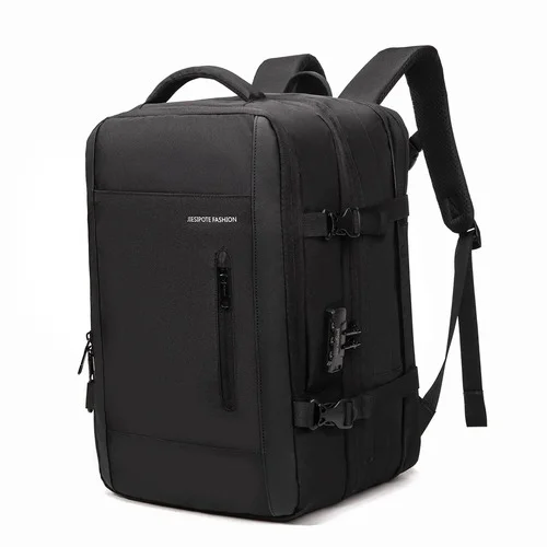 Mochila Para Notebook Impermeável com Porta USB e Senha Para Homem