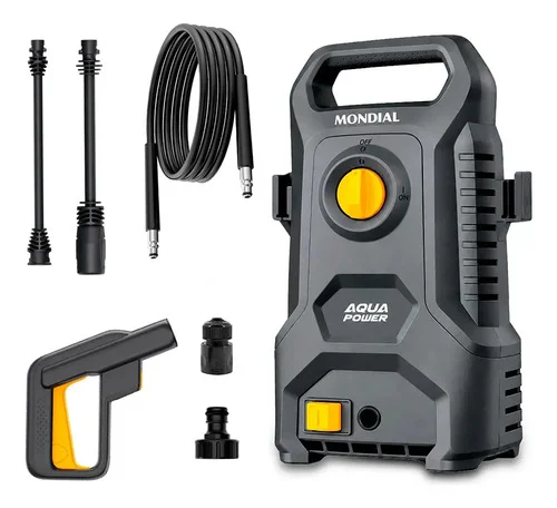 Mondial LAP-04 GY Lavadora de Alta Pressão 1400W + Jato Ajustável