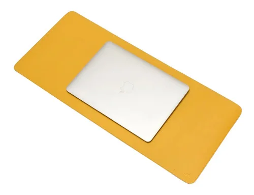 Mousepad Bullpad 70x30cm Fundo Emborrachado Antiderrapante Cor Amarelo