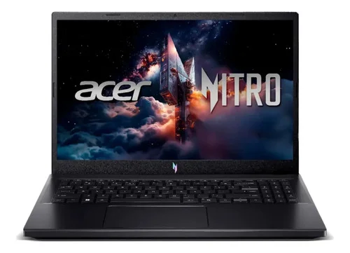 Notebook Gamer Acer Nitro V 15 com Placa NVIDIA GeForce RTX 4050 6GB Processador Intel Core i7 13ª Geração 16GB RAM DDR5 Armazenamento 512GB SSD Tela 15.6" Full HD 165Hz IPS Linux ANV15-52-737P