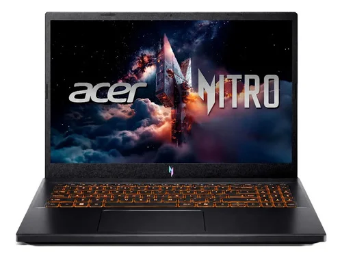 Notebook Gamer Acer Nitro V 15 com Placa NVIDIA GeForce RTX 4050 6GB Processador Intel Core i7 13ª Geração 8GB RAM DDR5 Armazenamento 512GB SSD Tela 15.6" Full HD 165Hz IPS Linux ANV15-52-778T