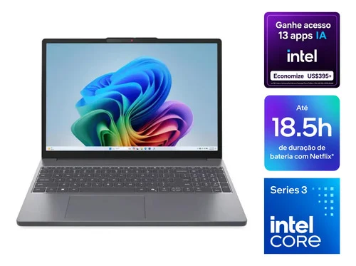 Notebook Lenovo Ideapad Core 3 304 8gb 128gb Ssd15.3 Fhd W11