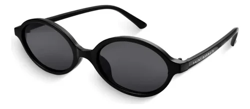 Óculos de Sol Oval Saint Germain Siena Preto Feminino com Proteção UV400