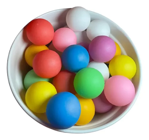 Pacote Com 50 Unidades De Bolas / Bolinhas De Ping Pong