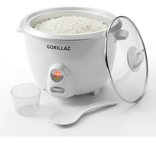 Panela De Arroz Elétrica 10 Xícaras Cozimento / Aquecimento Branco 127v 60hz