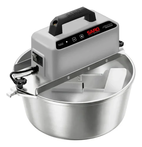 Panela Mexedeira Misturadora SARO PA10R para Mexer Doces Salgados 10 Litros Inox Frequência 50/60 MHz