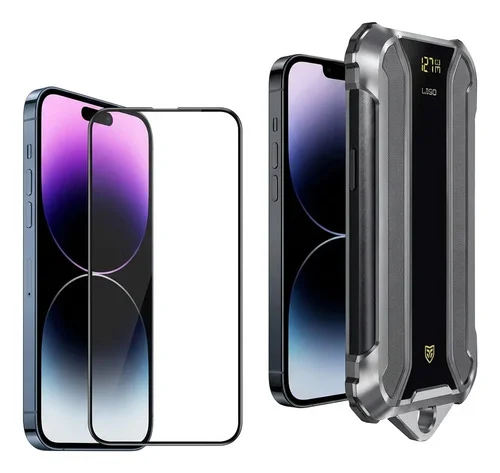 Película 3d Premium C/ Aplicador iPhone 11 Ao 17 Pro Max