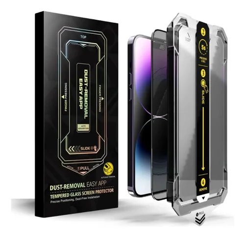 Película Privacidade 3d Com Aplicador Compatível Com iPhone