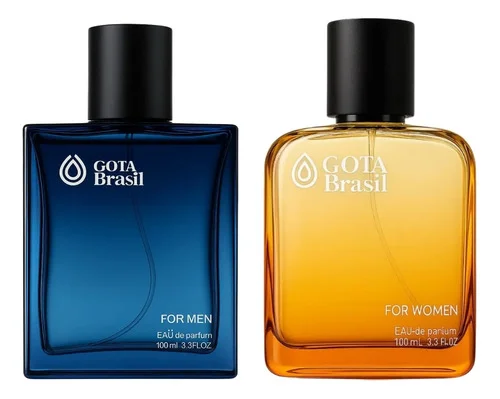 Perfume Masculino E Feminino Ativa Feromonios Opostos 100ml Cada Melhor Fixação Do Brasil