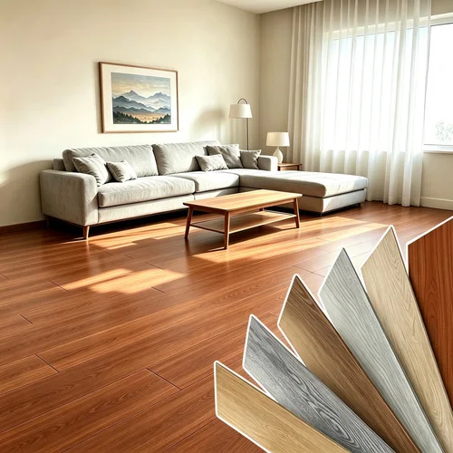 Piso Vinílico Autocolante Madeira Cores Pvc - Caixa De 2.7m2 Marrom-escuro Símil Madeira