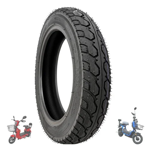 Pneu 14x2.50-10 Moto Patinete Bike Elétrica Scooter Tubless