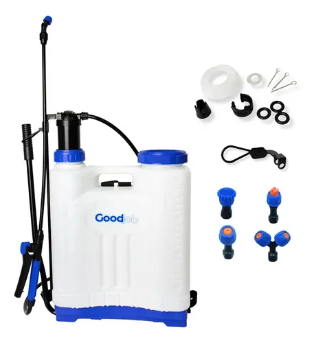 Pulverizador Manual Costal Agrícola 20 Litros Máquina Passar Veneno Insetos GJP200 GoodJob