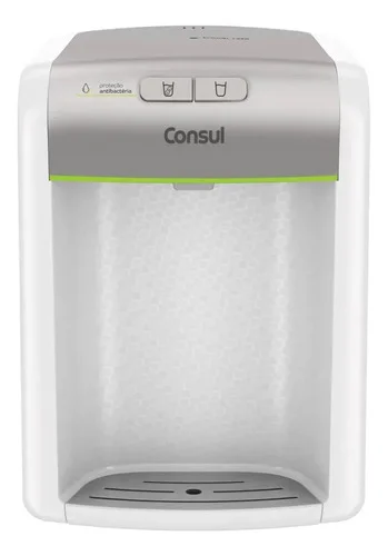 Purificador de Água Consul Branco/Prata CPB34ASVNA