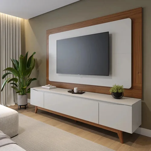 Rack Com Painel Para Tv Até 75 Polegadas 220cm Flynt Oslo
