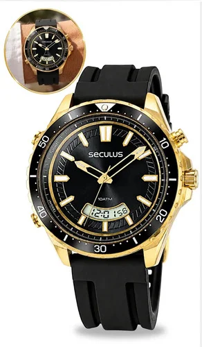 Relógio Masculino Seculus Prime 77140gpsvdu4