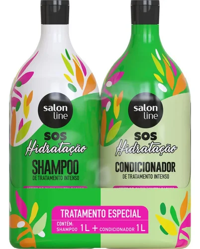 Salon Line Sos Hidratação Oliva Shampoo + Condicionador