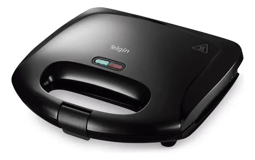 Sanduicheira Fast Time Elgin 800w Placas Duplas Preto