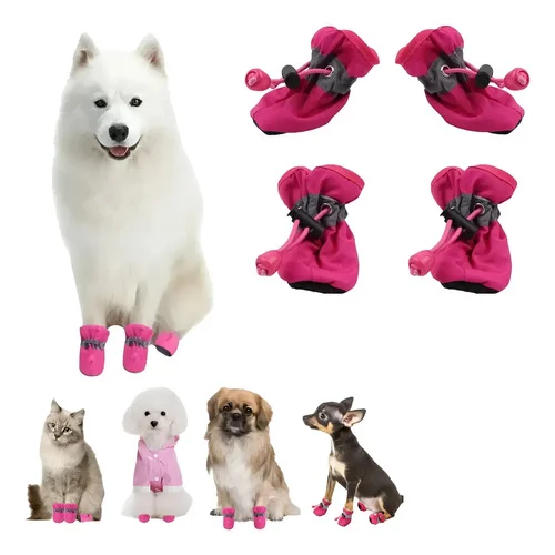 Sapato Pet Cachorro Meia Bota Impermeável Antiderrapante