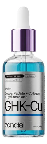 Sérum Ghk-cu + Colágeno Bioestimulação Facial Zencial 30ml Todo Tipo De Pele Dia/noite