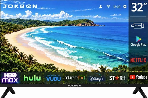 Smart Tv Jokben 32 Polegadas Hd Led Android Wi-fi Hdmi