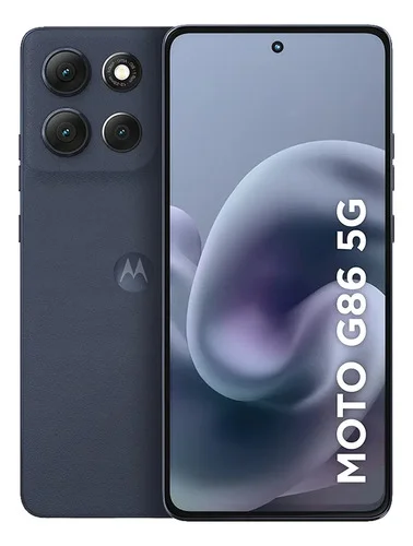 Smartphone Motorola Moto G86 5G Tela 6.7 pOLED 256GB 8GB RAM Câmera 50MP 4K IP69 Desbloqueado