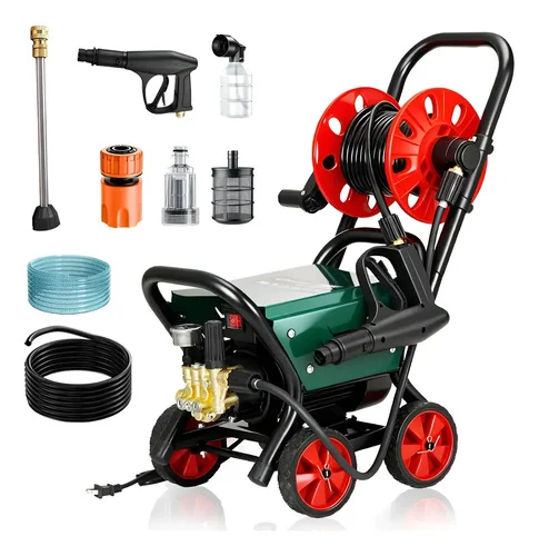 Soarfly Lavadora De Alta Pressão Portátil 12 L/min 5800 W Verde 220v 60 Hz