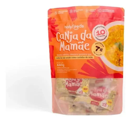 Sopa Proteica Holysoup Canja Da Mamae Family Frango 440g