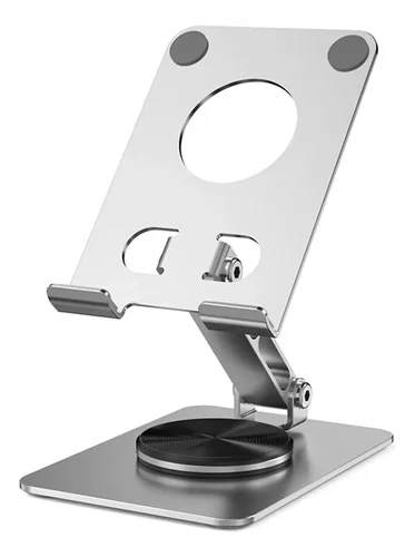 Suporte Apoio De Mesa Para Celular Alumínio Giratória 360°