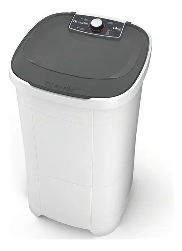 Tanquinho De Lavar Roupa Mueller 14 Kg Semiautomático Mlt14b Cor Branco