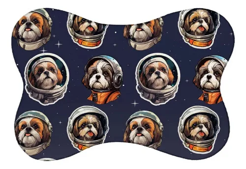 Tapete Comedouro Antiderrapante Jogo Americano Pet 46x33 03