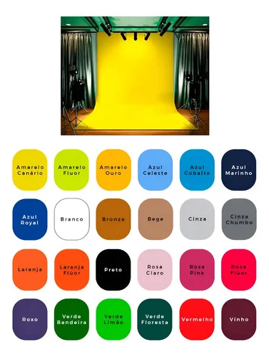 Tecido Fundo Infinito Fotográfico Chroma Key 1,90 X 3,00 Mts