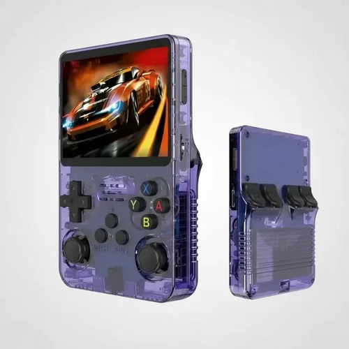 Tela Gamer Console Videogame Portatil 20 Mil Jogos 64 Gb Hd Roxo
