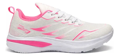 Tênis Esportivo Feminino Corrida Caminhada Academia Novo