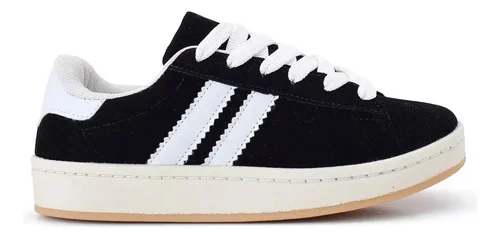 Tênis Feminino Skatista Casual  Perfeito Para O Dia A Dia