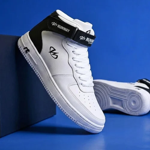 Tênis Masculino Estilo Retrô Sneaker Skate Runway Sportwear
