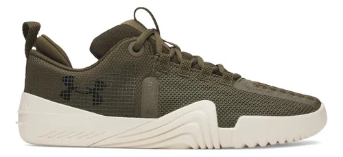 Tênis Masculino Tribase Reign 6 Under Armour Expeditgreen/stone/black Liso 41