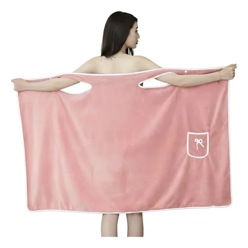 Toalha Envolvente Feminina Luxo Macia E Absorvente Qualidade