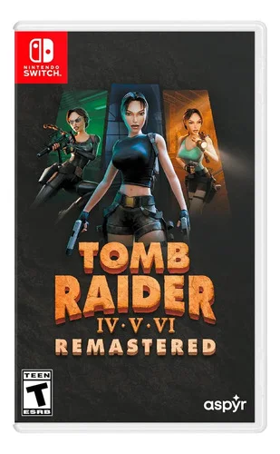 Tomb Raider IV-VI Remastered Midia Física Nintendo Switch PT/ES/EN/FR