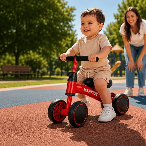 Triciclo Divertido Para Estimular A Coordenação Motora Bebê