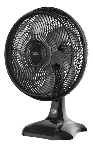 Ventilador de Mesa e Parede Britânia Maxx Force Turbo BVT400 Preto 150W com 3 Velocidades e Diâmetro de 40"