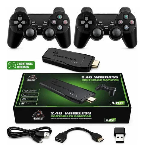 Video Gamer Adaptador 4k Para Tv, Hdmi Preto Premium Preto Padrão