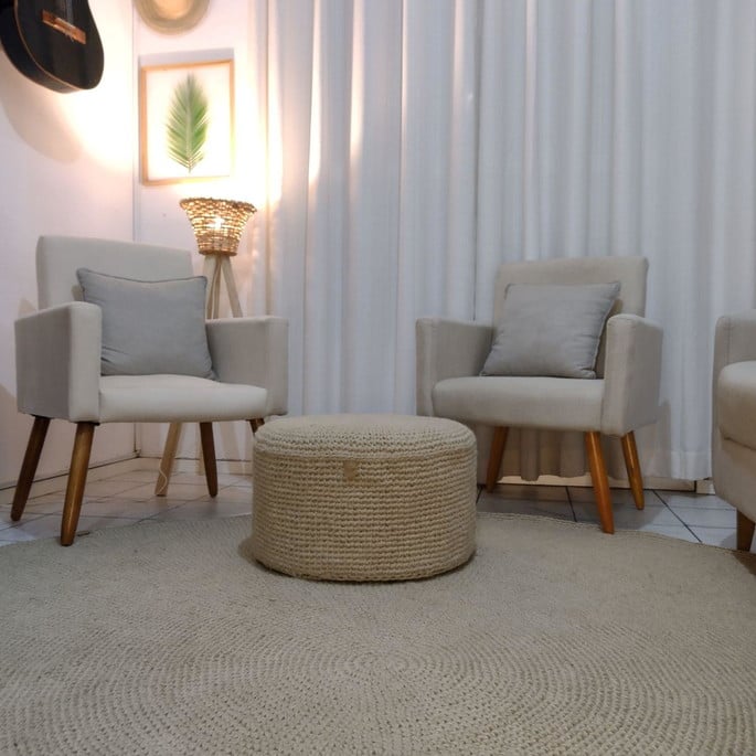 Tapete Redondo Sisal 2,1m